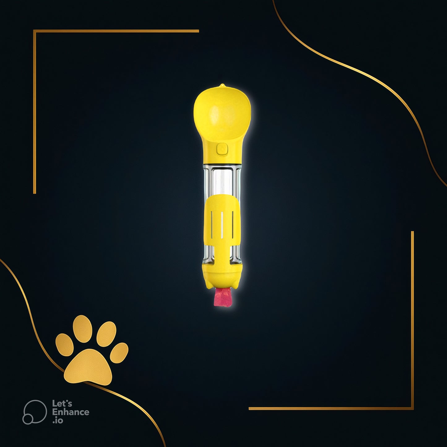 PawKit™ – 3 σε 1 Μπουκάλι Ταξιδιού για Νερό, Τροφή & Καθαρισμό